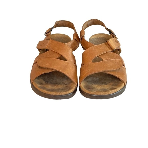 SAS Tripad Comfort Tan Strappy Huggy All Day Sandals Sz 10N - Picture 2 of 12